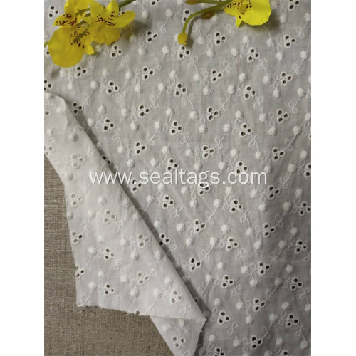 White Polyester Bridal Net Lace Fabric